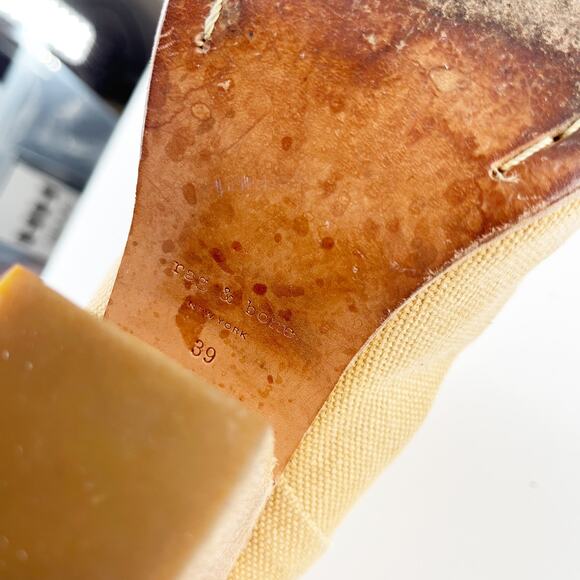 Rag & Bone Classic Newbury Ankle Booties Iron Tan 9 - Picture 6 of 12